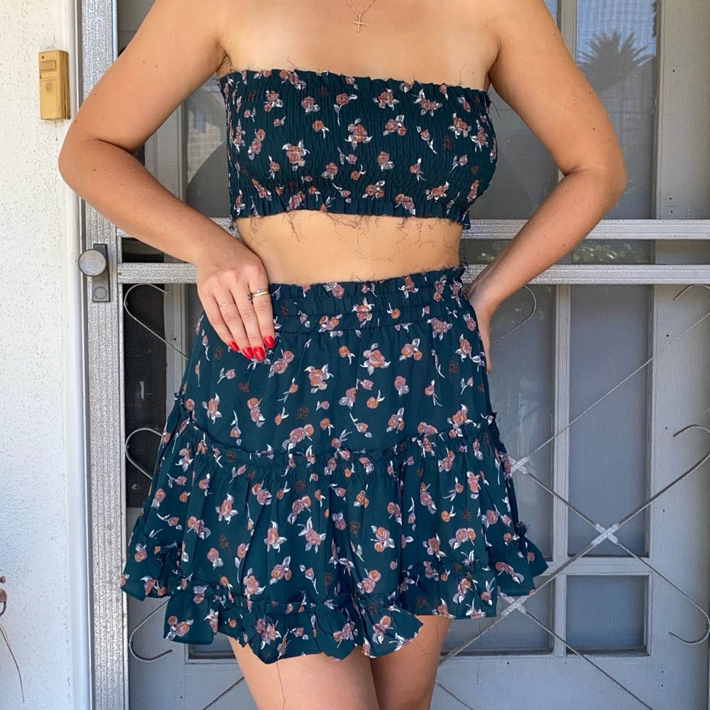 Floral two piece set